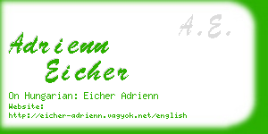 adrienn eicher business card